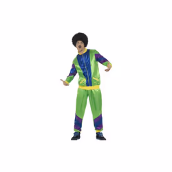 Smiffy's 43129l 80's Height Of Fashion Shell Suit Male Costume (large) -  shell suit fancy dress mens height fashion 80s cost ...