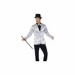 Smiffy's 21139l Sequin Men's Jacket (large) - Mens Fancy Dress Jazz Celebrity - sequin jacket mens fancy dress jazz celebrit ...