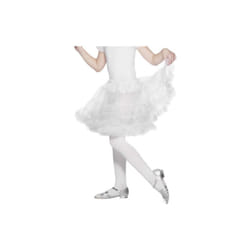 White Children's Layered Petticoat. -  petticoat white fancy dress girls underskirt tutu costume child layered smiffys accessory kids
