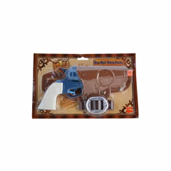Blue Western Water Pistol Single Gun Toy. - Fancy Dress Cowboy Holster Smiffys - water pistol fancy dress gun cowboy western ...
