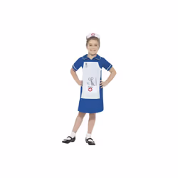 Smiffy's 45633l Nurse Costume (large) - girls costume fancy dress nurse uniform childs medical kids book outfit week age 412 ...