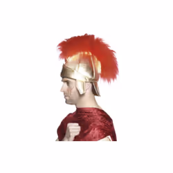 Gold Roman Soldier's Helmet - Fancy Dress Soldiers Smiffys Mens Gladiator Hat - roman helmet fancy dress soldiers smiffys me ...