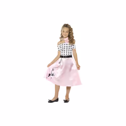 Smiffy's 24668t 50's Poodle Girl Costume (teen) - Dress 50s Girls Fancy Rock - dress 50s poodle girls fancy rock roll costum ...