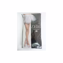 Adult's White Tutu Underskirt - tutu underskirt fancy dress ladies adult accessory party hen 80s neon 1980 white