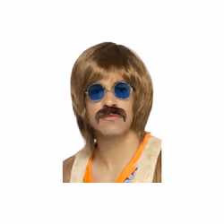 Smiffy's 45169 60's Hippie Kit (one Size) - Dress Wig Fancy Mens 60s 1960s -  dress wig hippie fancy mens 60s 1960s groovy ad ...