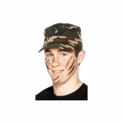 Smiffy's Adults Unisex Army Cap, Camouflage, Adjustable, One Size, 29136 -  army cap hat fancy dress smiffys military camoufl ...