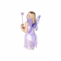 Butterfly Wings Child Purple - wings butterfly wand fancy dress girls purple fairy smiffys fairytale accessory costume