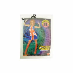 Medium 90's Union Jack Dress -  dress ginger spice jack costume union fancy ladies 90s girls power outfit womens 1990s