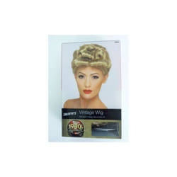 1940's Blonde Vintage Wig -  wig blonde vintage 40s curls smiffys 1940s fancy dress ladies
