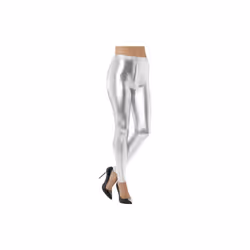 Smiffy's 48105s 80's Metallic Disco Legging (small) -  ladies metallic leggings disco fancy dress costume 80s womens accessor ...