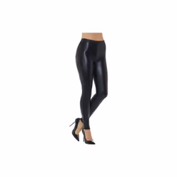 Smiffy's 48106l 80's Metallic Disco Legging (large) - ladies metallic leggings disco fancy dress costume 80s womens adult re ...
