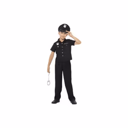 Smiffy's 49650l New York Cop Costume (large) - Fancy Dress Boys Police Officer - costume new cop york fancy dress boys polic ...