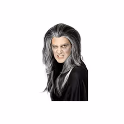 Smiffy's Gothic Vampire Wig -  wig vampire gothic fancy dress black halloween mens costume smiffys white