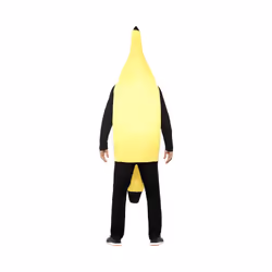 Smiffy's Adult Unisex Banana Costume, Jumpsuit, Funny, One Size