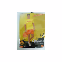 Medium Mens Casual Baywatch Costume - Fancy Dress Beach Lifeguard 90s Licensed - baywatch mens costume fancy dress beach lif ...