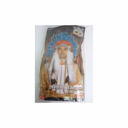 Authentic Western Indian Headdress - indian headdress western smiffys authentic chief feather fancy jewelry