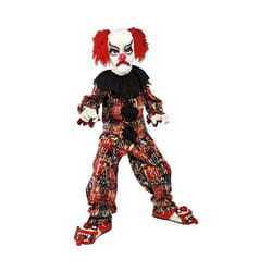 Scary Clown Costume, Child, BOYS Medium Age 7-9