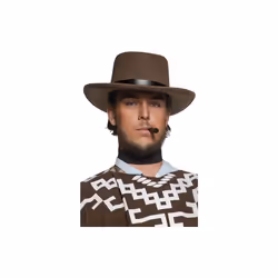 Smiffy's Western Authentic Wandering Gunman Hat - hat gunman western wandering smiffys authentic cowboy fancy dress