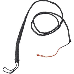72" Black Long Bull Whip - Fancy Dress Smiffys Accessory Ringmaster Cowboy -  whip bull long black fancy dress smiffys accessory ringmaster cowboy