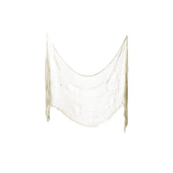 Smiffy's 75 x 300cm Creepy Cloth - Cream - Halloween Fancy Dress Party -  creepy cloth halloween fancy dress cream party x decoration unisex smiffys