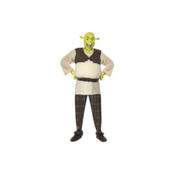 Smiffy's Men's Shrek Costume, Padded Top, Trousers & Mask, Shrek, Size: M, -