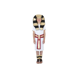 Smiffy's Children's Egyptian Boy Costume, Robe, Belt, Headpiece & Anklets, Ages -