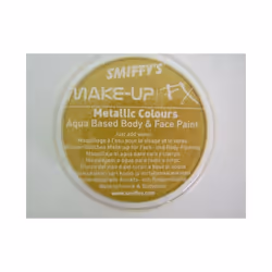 16ml Metallic Gold Face & Body Paint - Fx Smiffys Fancy Dress Make Up Accessory -  face paint body fx smiffys fancy dress gol ...
