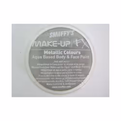 Smiffys Make-up Fx, Metallic Silver, Aqua Face And Body Paint, 16ml, Water - face paint smiffys body fx makeup silver fancy ...
