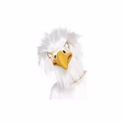 Smiffy's 39521 Eagle Full Overhead Mask (one Size) - overhead eagle mask full fancy dress adults bird animal masks accessory ...