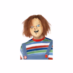 Smiffy's Child's Play 1988 Chucky Latex Mask | Halloween Mask