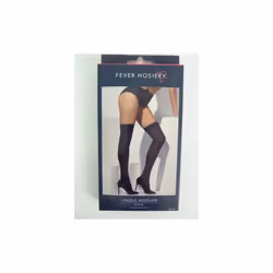 Ladies Black Opaque Hold Ups - opaque black fancy dress hold stockings womens holdups ladies hosiery costume white