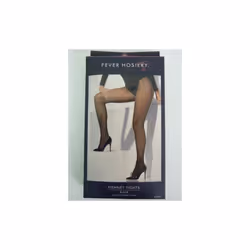 Ladies Black Fishnet Tights -  fishnet tights black fancy dress ladies accessory smiffys costume hosiery sexy