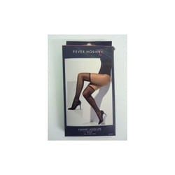 Adult's Black Fishnet Tights -  fishnet stockings black fancy dress ladies accessory hold ups womens sexy holdups