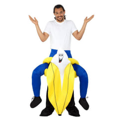 Piggyback Banana Costume, Fancy Dress, One Size