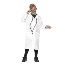 Doctor/Scientist Costume, Unisex, Boys Fancy Dress, Medium Age 7-9