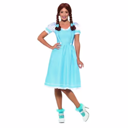Dorothy Kansas Country Girl Costume,Fancy Dress,UK Size 8-10
