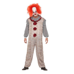 IT Pennywise Vintage Clown Costume | Halloween - Medium