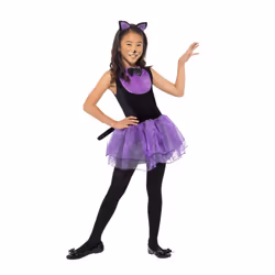 Kids Cat Tutu Dress Costume | Halloween - Medium