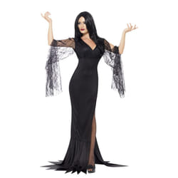 Immortal Soul Morticia Addams Witch Vampire Costume - Extra Large