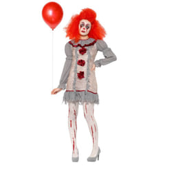 Smiffys Clown Lady Costume | Women's Clown Costume - Small