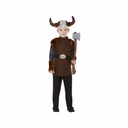 Boys Viking Fancy Dress Costume Age 10-12
