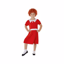 Girls Singing Orphan Fancy Dress Costume Age 7-9