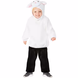 Toddlers Cute Baby Lamb Fancy Dress Costume Age 1 - 2