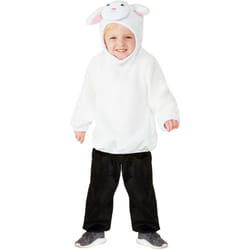 Toddlers Cute Baby Lamb Fancy Dress Costume Age 1 - 2
