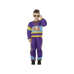 Boys 80s Relax Fancy Dress Costume Age 4-6