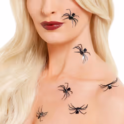 3D Spider Make Up Stickers | Halloween