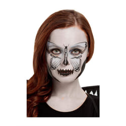 Halloween Dark Botanicals Moth Make Up Kit Fancy Dress Accessory