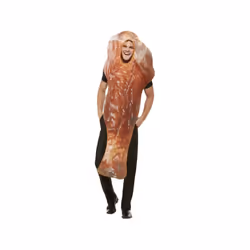 Adults Christmas Turkey Leg Fancy Dress Costume (One Size)