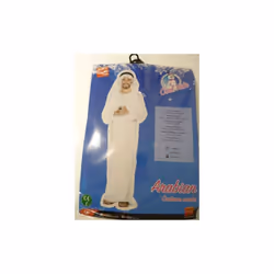 Large White Boys Arabian Costume - Dress Fancy Christmas Smiffys Childrens Robe - costume arabian dress fancy boys christmas ...
