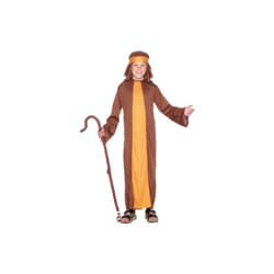 Smiffy's Children's Shepherd Costume, Robe And Headpiece, Ages 10-12, Colour: